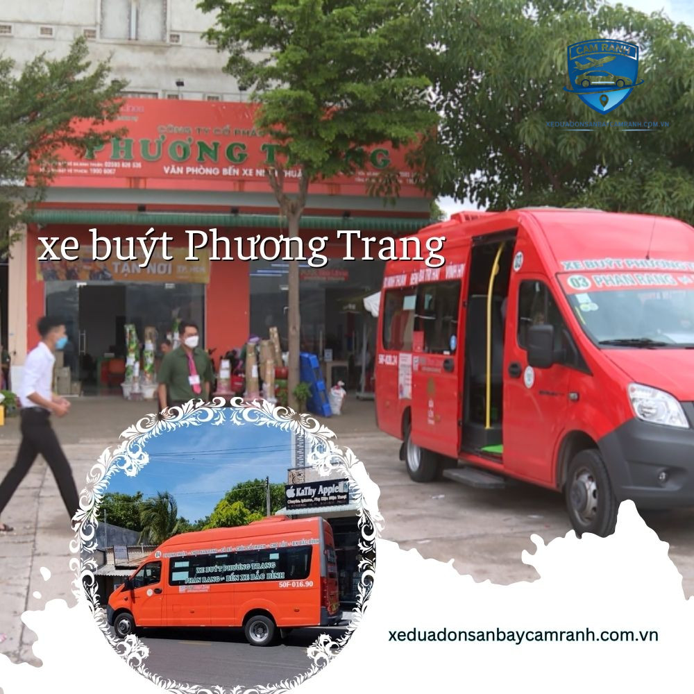 dịch vụ xe buýt Phương Trang từ sân bay Cam Ranh về Ninh Thuận