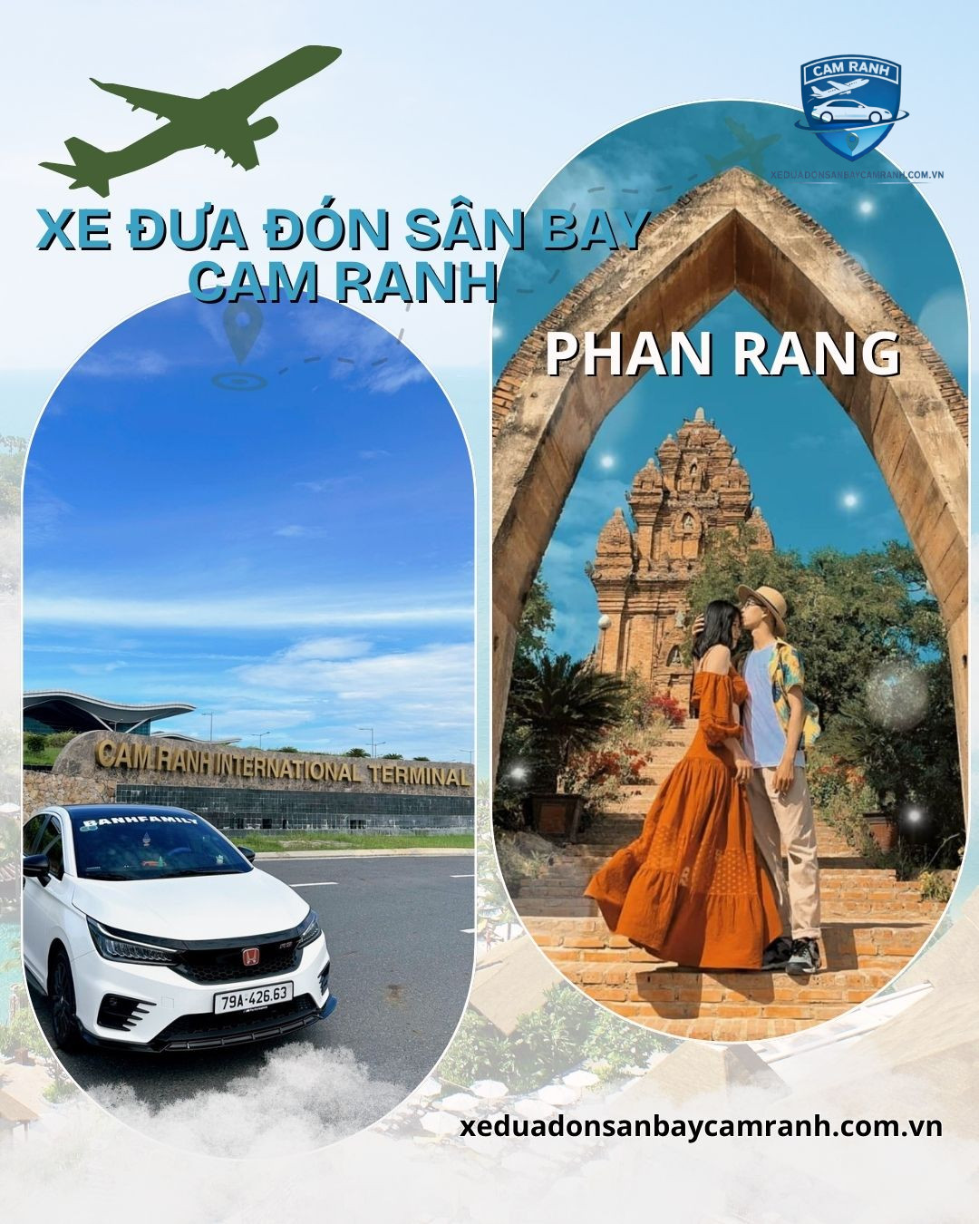 dịch vụ xe sân bay Cam Ranh đi Phan Rang